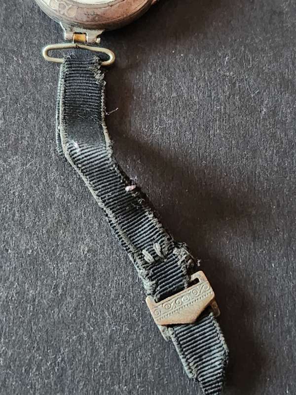 Vintage Ladies Silver Wrist Watch. 800 Silver - as per photograph