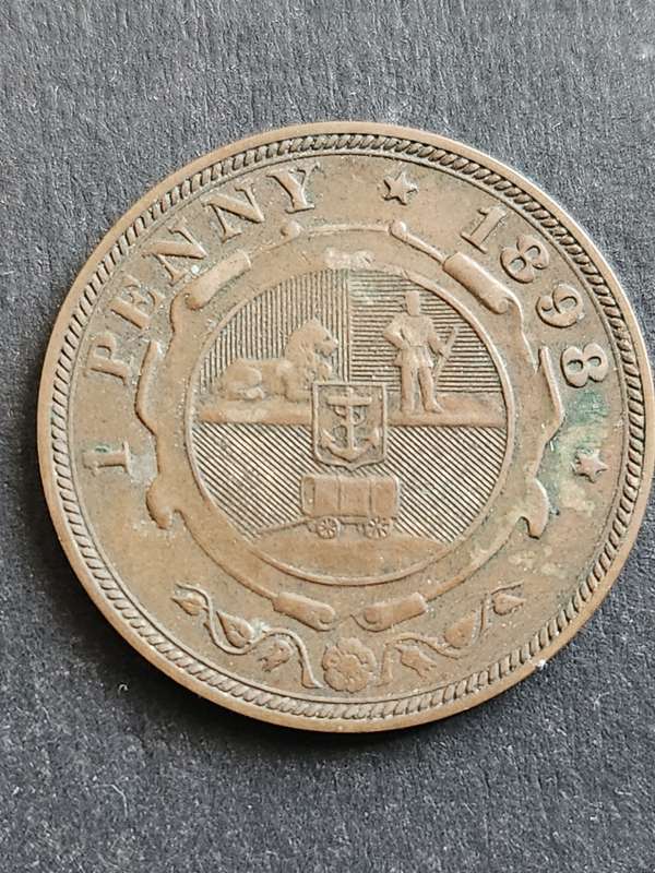Zar Penny 1898 - as per photograph