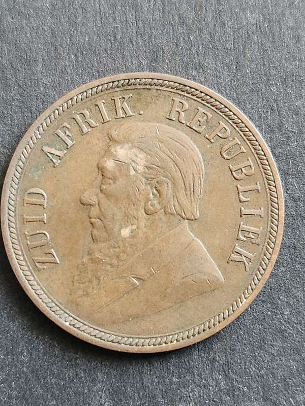 Zar Penny 1898 - as per photograph