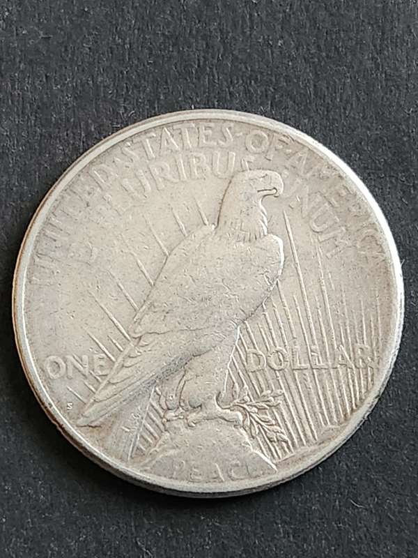 USA Peace Dollar 1922 Silver - as per photograph