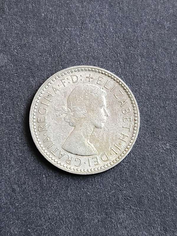 Australia Sixpence 1961 Silver- as per photograph