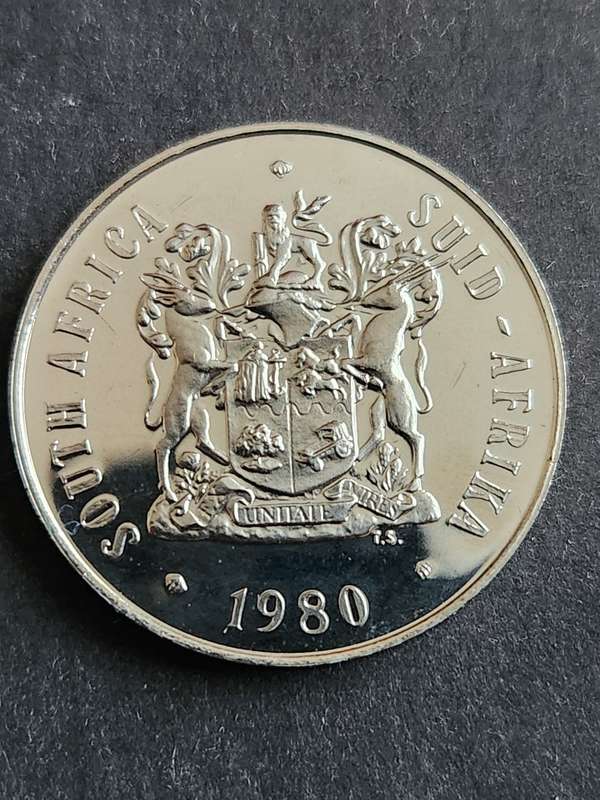 Republic 50 Cents 1980 Proof - as per photograph