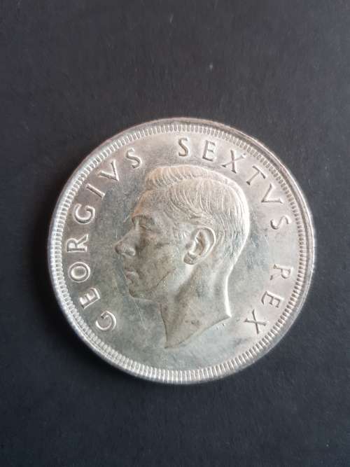 Union 5 Shillings 1951 VF/VF+
