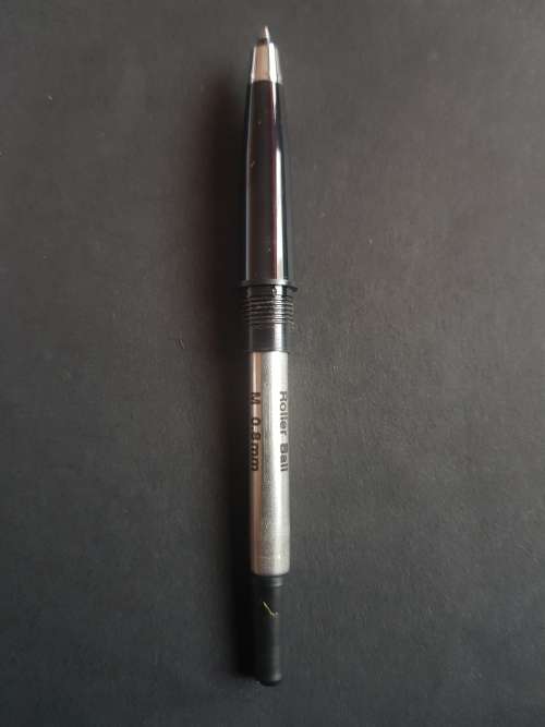 Vintage Parker Rollerball Engraved 0157 Quality Solvence 1990(needs refill)
