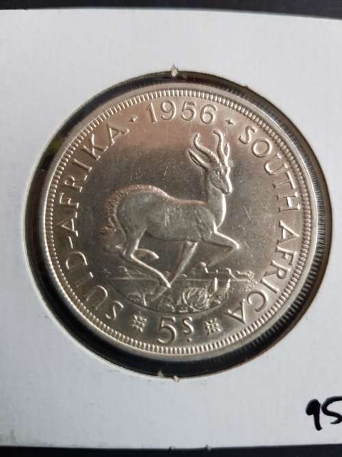 Union 5 Shillings 1956