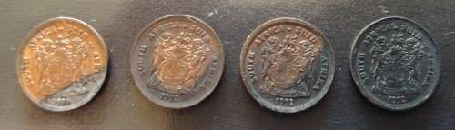 4 x ERROR COINS 1992 1c