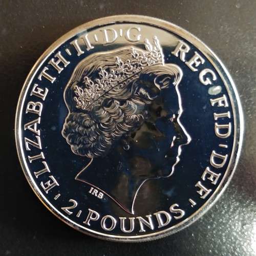 2015 SILVER £2 - YEAR OF THE SHEEP - 1oz (31,2grams)
