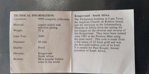GREATEST COINS OF THE WORLD - PROOF 52grams