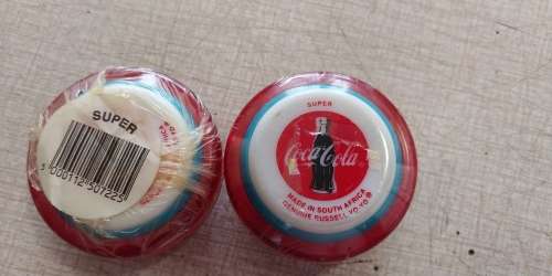 2 x COCA COLA GENUINE RUSSEL YO-YO`S