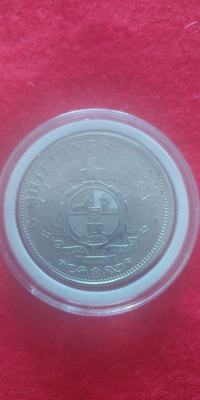 ERROR SILVER 5 SHILLINGS 1892 OTTO SCHULZE 2006 COMMEMORATIVE COIN