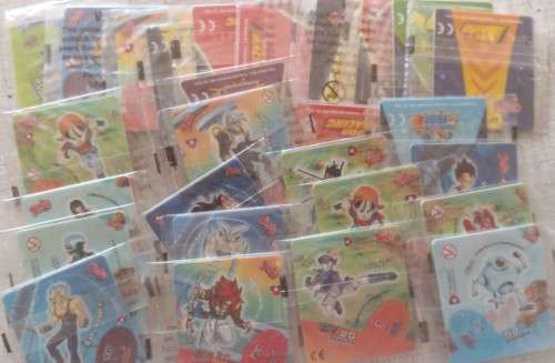 25 Dragon Z unopened Tazos