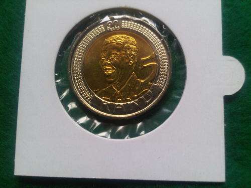 SA 2008 MANDELA BIRTHDAY R5 - EXCELLENT COINS - WILL GRADE HIGH - UNC