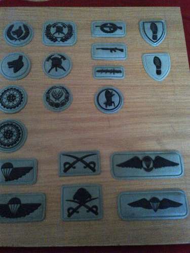 SADF NEW PROFICIENCY BADGES - ORIGINAL