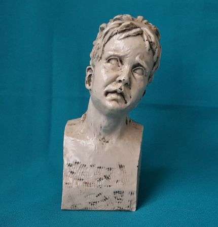 RARE STOPAYNE ADVERTISING FIGURINE/ BUST (P. POTGIETER 1981)
