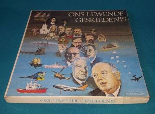 "ONS LEWENDE GESKIEDENIS" AFRICANA LP'S BOX SET