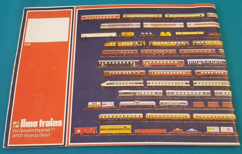 LIMA RAILWAYS CATALOGUE (1977-78)