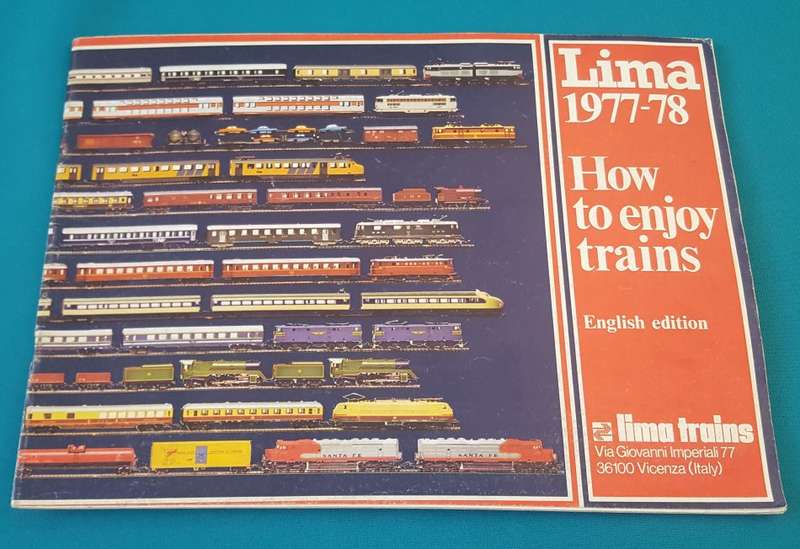 LIMA RAILWAYS CATALOGUE (1977-78)