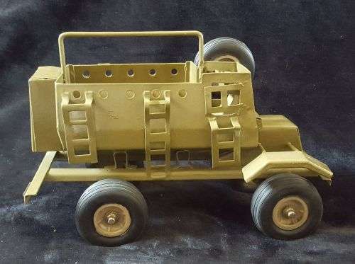 VINTAGE TIN PLATE SADF BUFFEL TROOP CARRIER STRIKE TOY - FOR ERIC ONLY