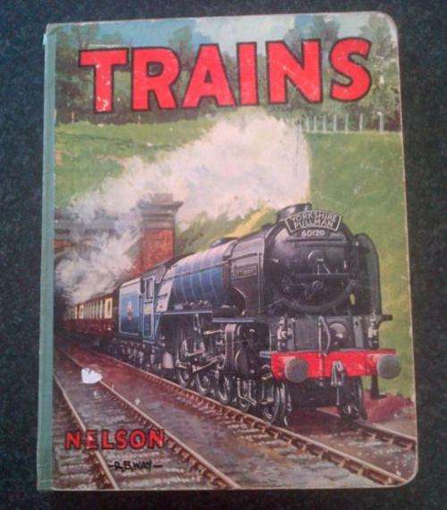 TRAINS BOOK (DETAILED PICTURES BY R.B WAY)