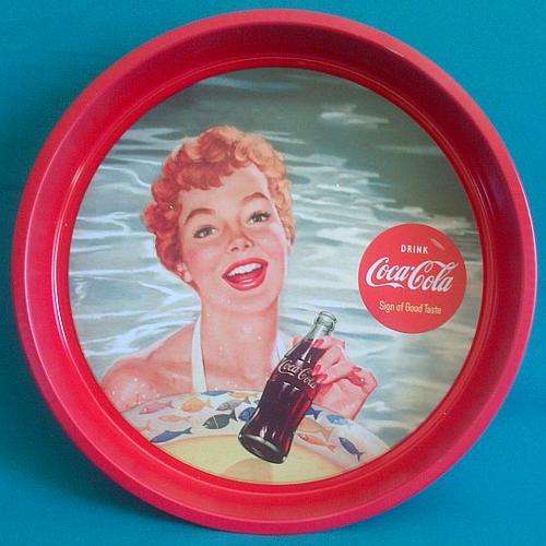 COCA-COLA METAL TRAY