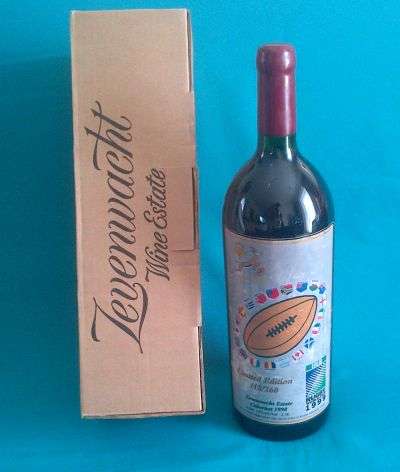 MAGNUM WINE: LIMITED EDITION ZEVENWACHT CABERNET RUGBY WORLD CUP 1999