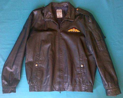 SAAF GENUINE LEATHER PILOTS  JACKET (1989)