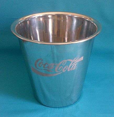 NICE METAL COCA-COLA ICE BUCKET