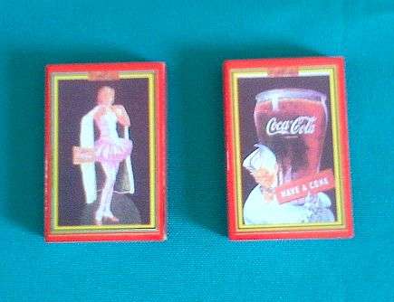 2 COLLECTABLE COCA-COLA MATCHBOXES