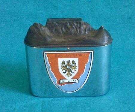 OLD BARCLAYS BANK MONEY BOX/ SAVINGS BANK