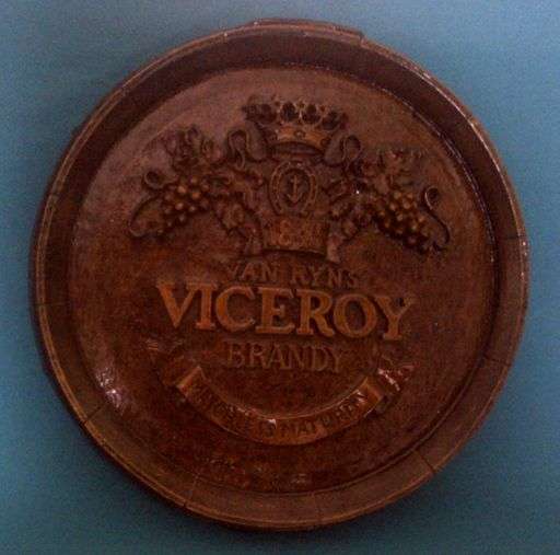 BARREL BAR SIGN: VICEROY BRANDY