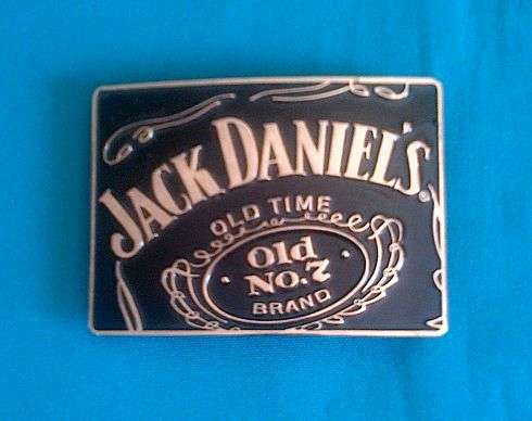 NICE JACK DANIEL'S AUTHENTIC METAL BELT BUCKLE