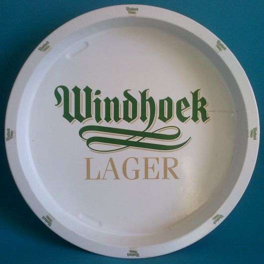 NICE WINDHOEK LAGER TIN TRAY