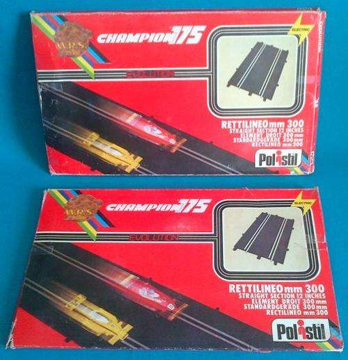 2 BOXED POLISTIL TRACKS (ITALY, 1980)