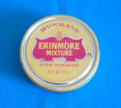 OLD MURRAYS ERINMORE MIXTURE PIPE TOBACCO TIN