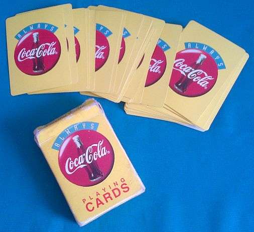 OLD DECK OF COCA-COLA PLAYING CARDS (1994)