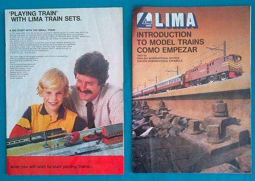 2 LIMA RAILWAYS TRAIN CATALOGUES