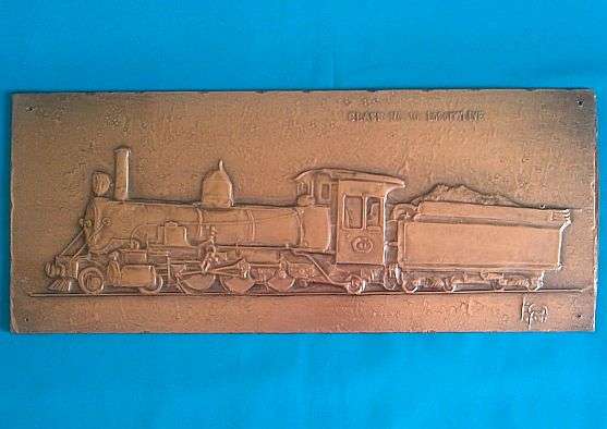 COPPER CLASS NG 10 LOCOMOTIVE PLAQUE (1989)