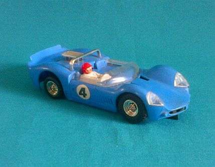 OLD SCALEXTRIC  (JAVELIN C4-10) SLOT CAR>>> MADE IN ENGLAND