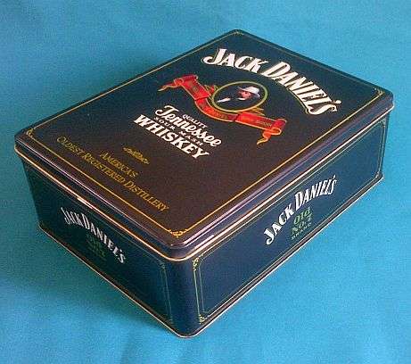COLLECTABLE JACK DANIEL'S TIN