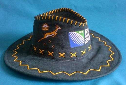 NICE IRB RUGBY WORLD CUP 2011 SPRINGBOK HAT