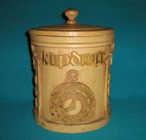 NICE WOODEN/ RESIN KLIPDRIFT BRANDY ICE BUCKET
