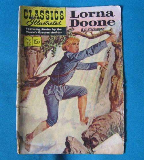 CLASSICS ILLUSTRATED NO. 32, LORNA DOONE