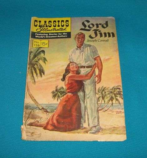 CLASSICS ILLUSTRATED NO. 136, LORD JIM