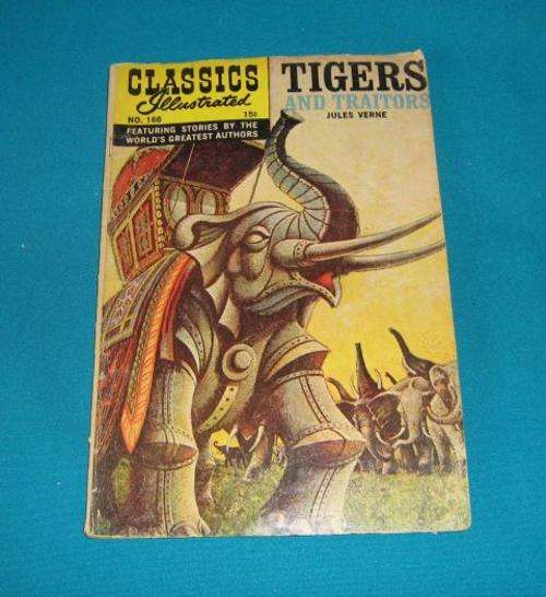 CLASSICS ILLUSTRATED NO. 166, TIGERS AND TRAITORS