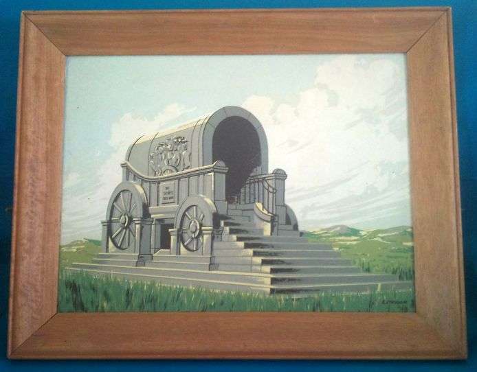 VOORTREKKER "BLOEDRIVIER DIE GELOFTE" WALL PLAQUE