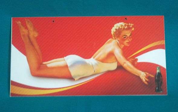COCA-COLA TIN/ METAL SIGN