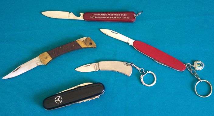 LOT OF ASSORTED POCKET KNIVES