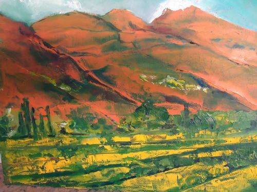 Abstract Winelands in the Cape