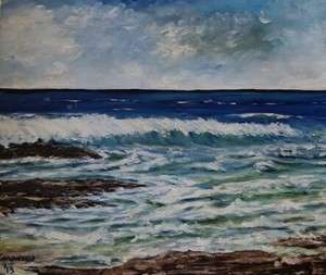 Cloudy Day (Original oil)