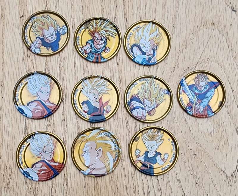 Tazos - Dragonball Z - YuGiOh - Pokemon